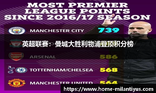 英超联赛：曼城大胜利物浦登顶积分榜